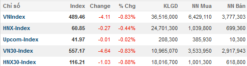VN-Index giảm hơn 4 điểm, bất ngờ PET và GMD (1)