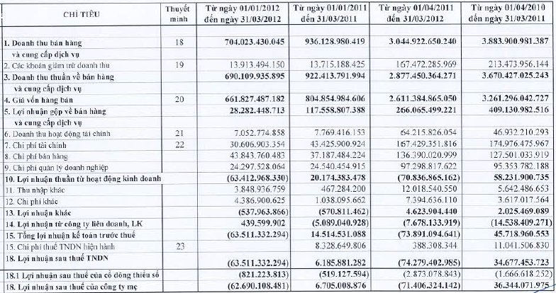 CMG: Lỗ tiếp 62,7 tỷ đồng nâng lỗ niên độ 2011-2012 lên 71,41 tỷ đồng (1)