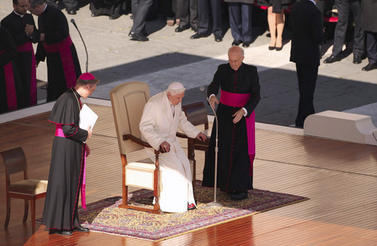 Hình ảnh buổi thuyết giảng cuối cùng của Giáo hoàng Benedict XVI (7)