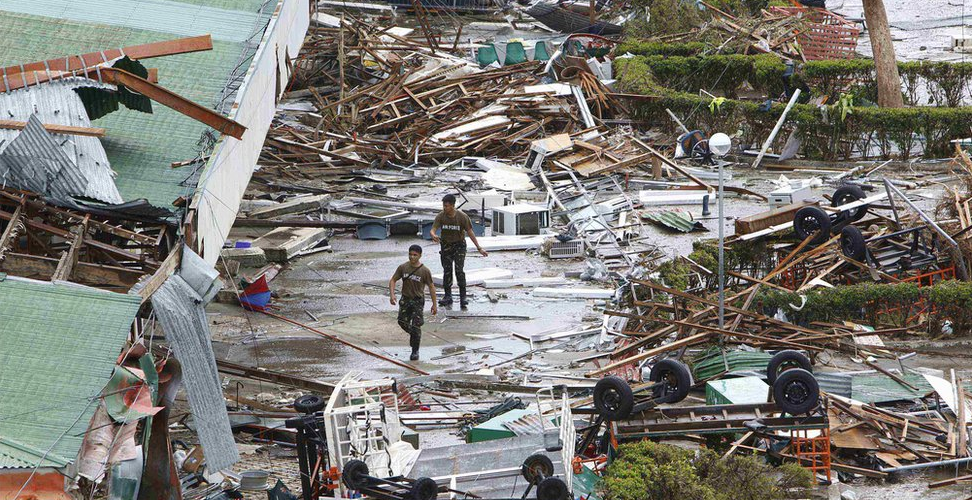 Hình ảnh Philippines tan hoang sau bão (2)