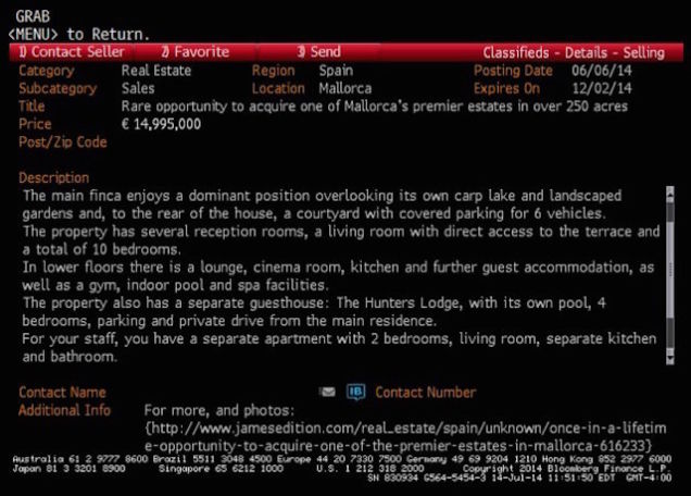 Đi mua sắm ngay trong Bloomberg Terminal (1)