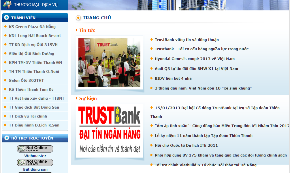 TrustBank sẽ về với Tập đoàn Thiên Thanh? (1)