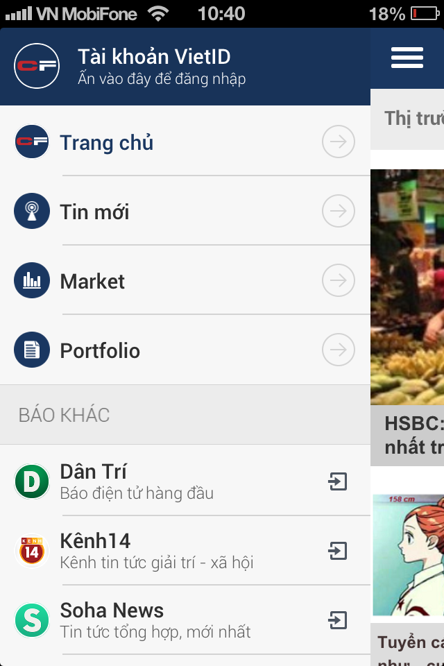 Sau iOS và Android, CafeF phát triển ứng dụng trên di động dành cho Windowsphone (2)