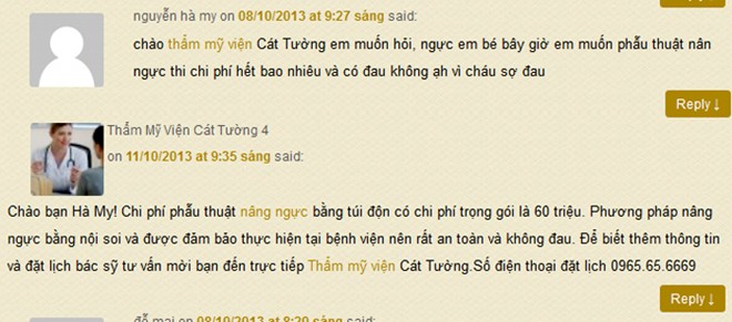 Bảng giá 'khủng' tại thẩm mỹ viện Cát Tường gây chết người (1)