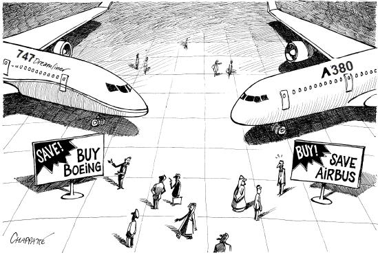 Các hãng hàng không ưa thích Airbus hay Boeing? (6)