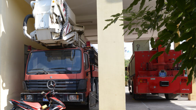 Chuyện lạ: Xe thang cứu hỏa triệu đô ở Việt Nam, 14 năm chữa cháy 1 lần