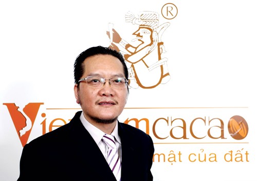 Trần Văn Liêng - Tổng giám đốc Công ty CP Ca cao Việt Nam.