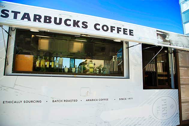 Chiêu mới của Starbucks: Bán cà phê bằng xe tải (1)