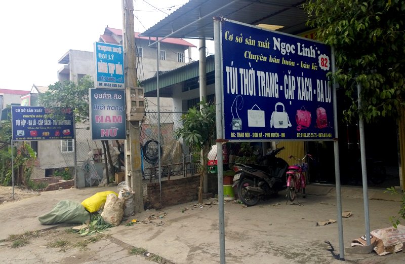 'Thiên đường' túi hàng hiệu 50 ngàn đồng ở Hà Nội (1)