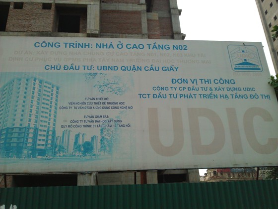 Tiến độ thi công một số dự án khu vực Cầu Giấy 10 Cập nhật tiến độ hàng loạt dự án khu vực Cầu Giấy (11)