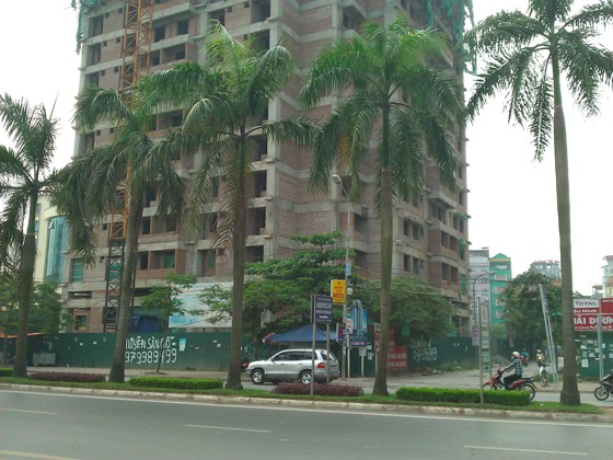 Tiến độ thi công một số dự án khu vực Cầu Giấy 12 Cập nhật tiến độ hàng loạt dự án khu vực Cầu Giấy (13)