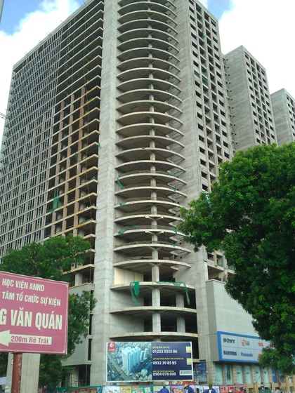 Tiến độ hàng loạt dự án chung cư khu vực Hà Đông (7)