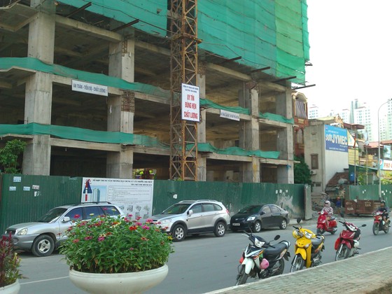 Tiến độ hàng loạt dự án chung cư khu vực Hà Đông (21)