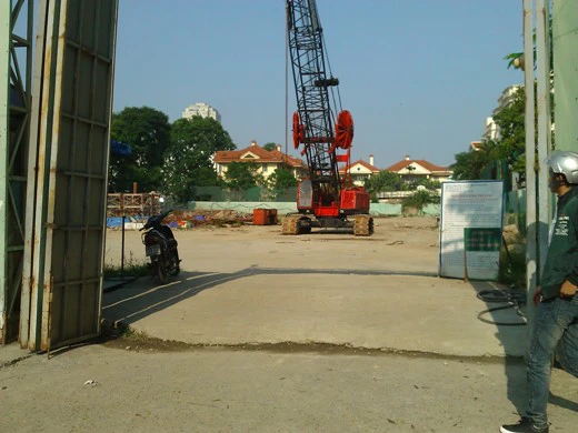 Tiến độ hàng loạt dự án khu Giảng Võ, Ba Đình (6)