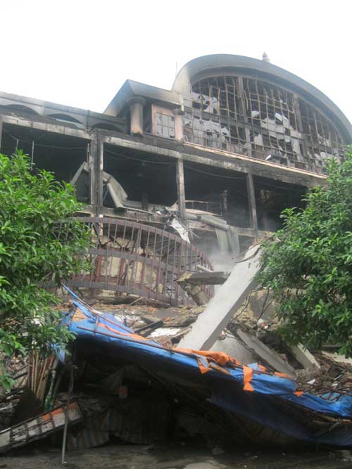 Cháy Trung tâm thương mại Hải Dương: Thiệt hại từ 300-400 tỷ đồng (1)