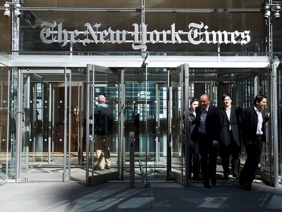 Sụt giảm quảng cáo, New York Times báo lỗ