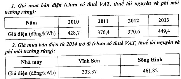 VSH không được hưởng lợi từ giá điện chính thức với EVN? (1)