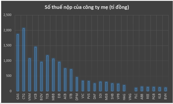 Những ông lớn đại chúng nộp thuế 