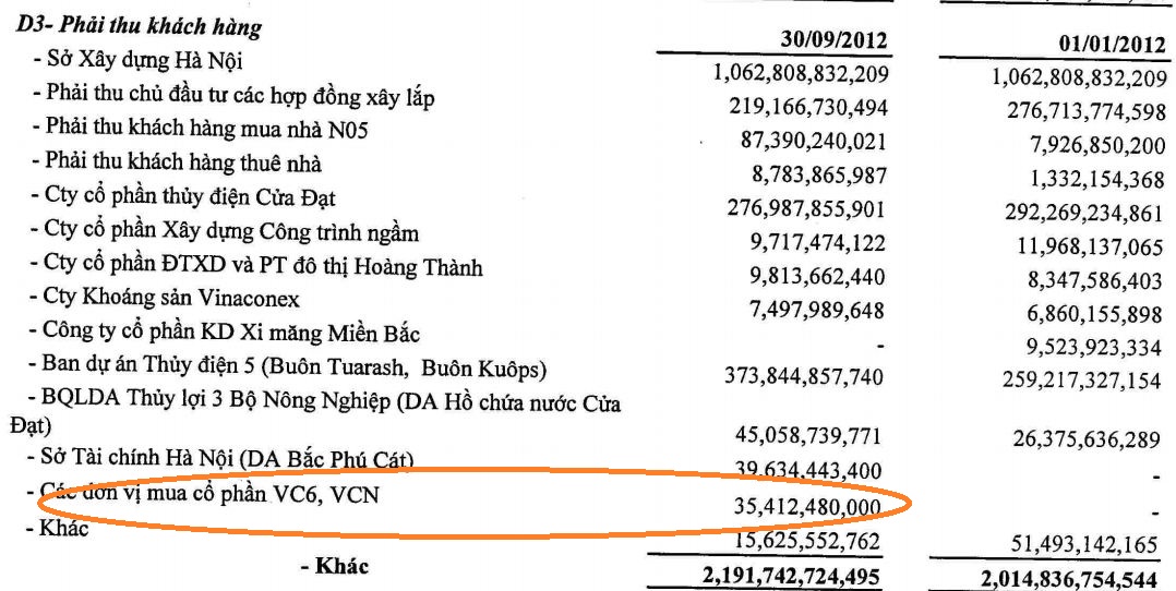 Nhìn lại Vinaconex-VCG (4)