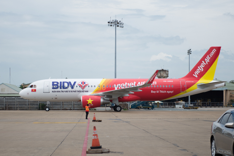 Cận cảnh máy bay mới của Vietjet Air (1)