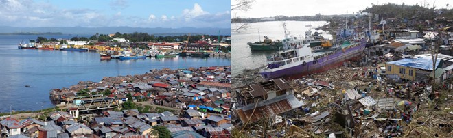 Miền trung Philippines trước và sau siêu bão Haiyan (6)