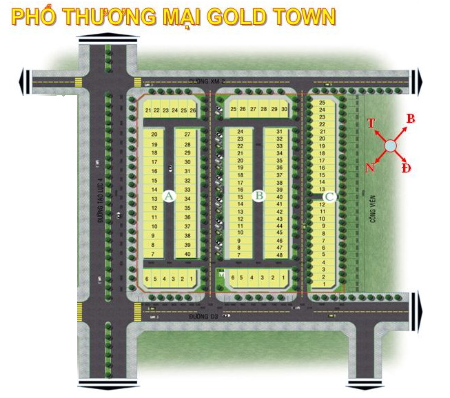 Phố Thương mại Phú Lộc An - Gold Town (3)