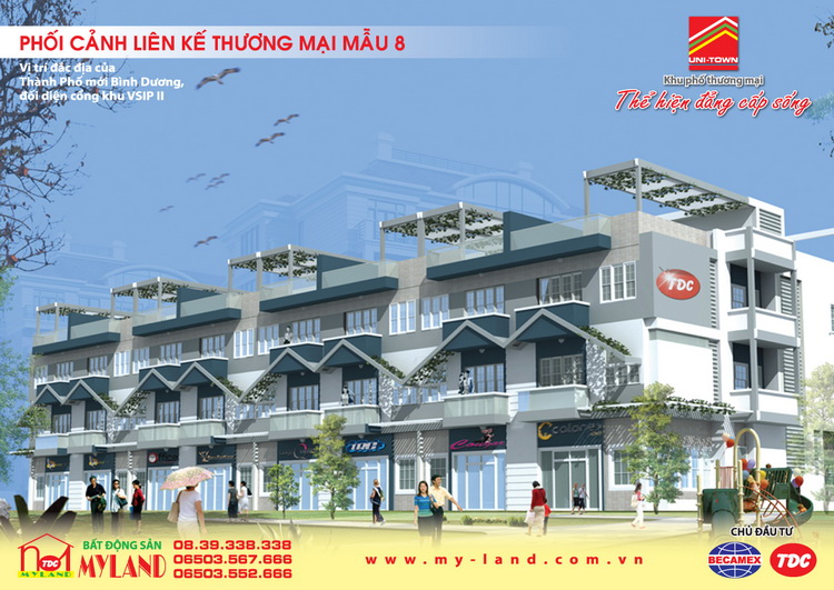 Phố thương mại Uni Town (7)