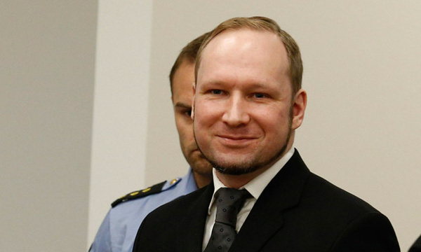 'Gã khủng bố Anders Behring Breivik.'