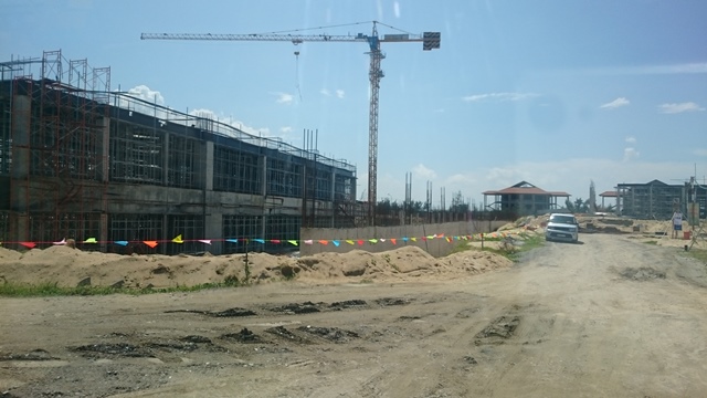 
Công trình khách sạn đang xây dựng ở New Hoi An City
