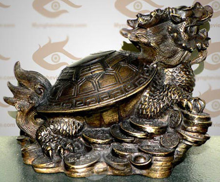 Linh vật này biểu tượng quyền lực tuyệt đỉnh giữa rùa và lân.