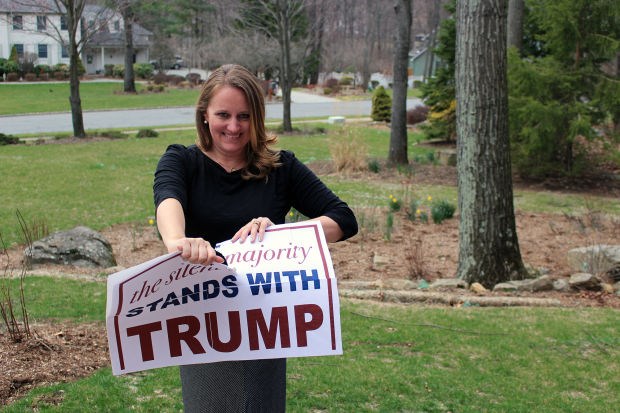 'Bà Stephanie Cegielski, một cựu chiến lược gia, trong chiến dịch tranh cử cảu ông Donald Trump.'