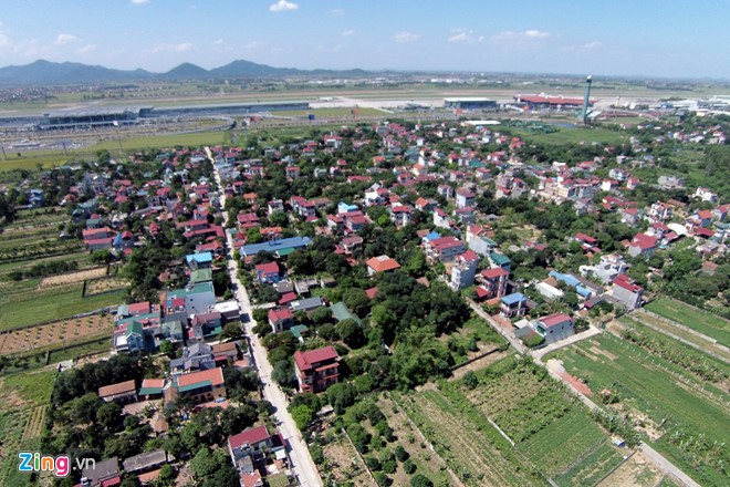 hình ảnh 2 Ngoi lang nam trong quy hoach san bay Noi Bai mo rong hinh anh 2
