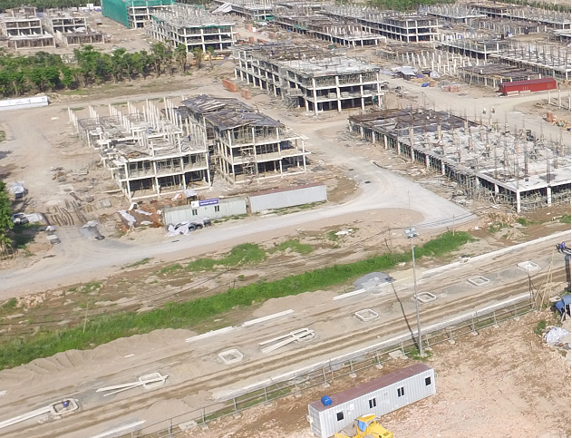 Dự án gồm 5 loại căn hộ diện tích từ 45 đến 65m2, khoảng 1 tỷ đồng/căn hộ