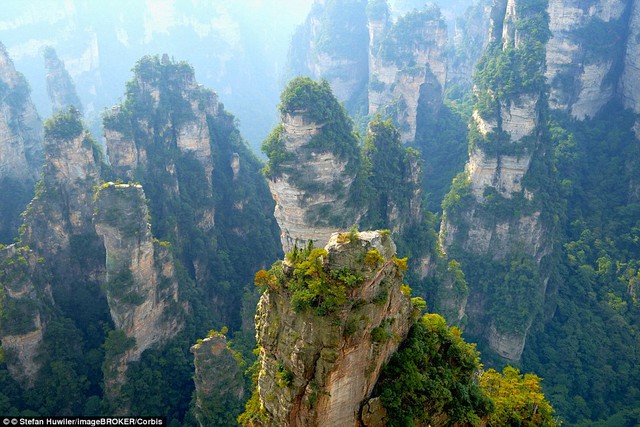 trung quoc sap khanh thanh cau bang kinh cao nhat the gioi Trung Quốc sắp khánh thành cầu bằng kính cao nhất thế giới