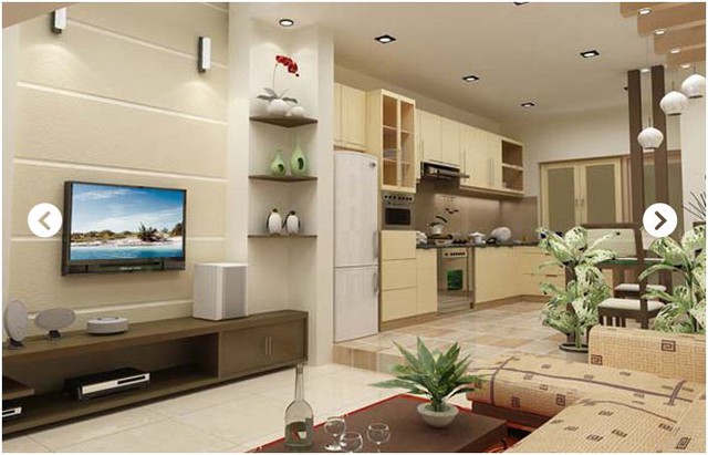 Không chỉ giúp nhà thoáng rộng mà cách bố trí không gian mở giúp các thành viên gắn bó hơn.