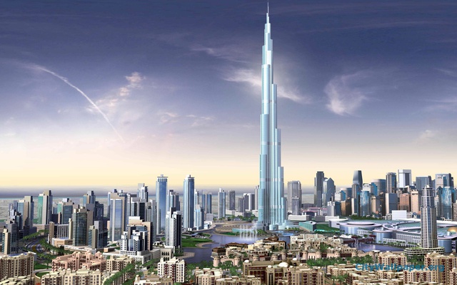 
Tháp Burj Khalifa tại Dubai
