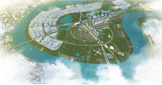 Phối cảnh dự án Khu đô thị Sala