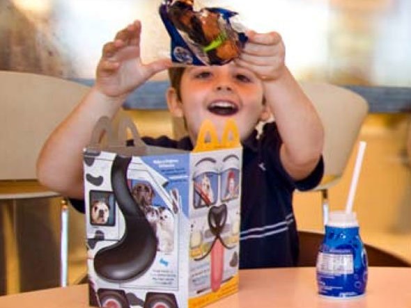 McDonald's is the world's largest distributor of toys, with one included in 20% of all sales