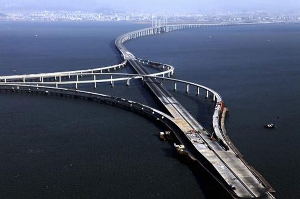 26-mile bridges get built to nowhere.