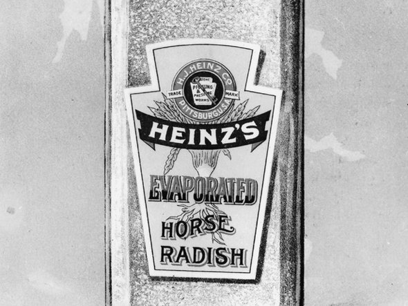The first product they sold was horseradish (1869)