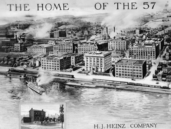 At 16, Heinz began making three weekly deliveries to Pittsburgh, Penn. (1860)