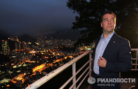 On June 21, Medvedev was in Rio de Janeiro, where he attended the UN Conference on Sustainable Development (RIO+20)