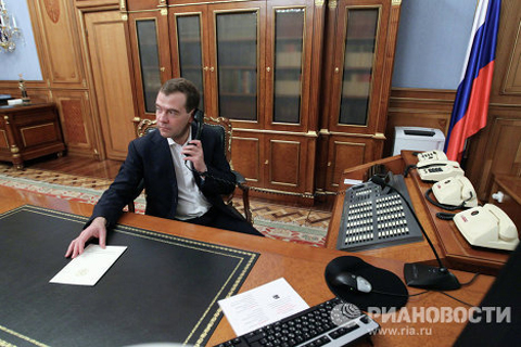 Medvedev’s appointment by President Vladimir Putin as prime minister was approved by the State Duma on May 8, 2012