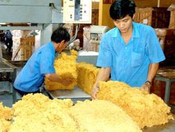 Giá cao su tăng trở lại
