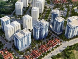 Phối cảnh một dự án Nhà ở xã hội ở phía Bắc. Ảnh