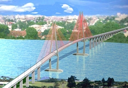 Khởi công cầu dây văng Vàm Cống gần 3km trị giá 271 triệu USD