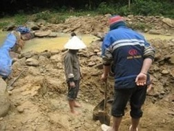 Bùng phát nạn đào vàng trái phép