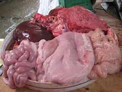 Cho phép nhập khẩu trở lại nội tạng trắng