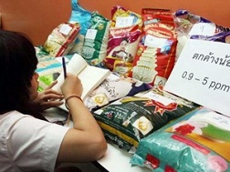 Thái Lan thu hồi gạo đóng gói nhiễm hóa chất độc