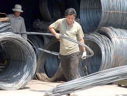 Thị trường vật liệu xây dựng - Cảnh chợ chiều…